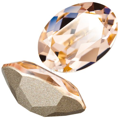 Кристаллы 4120 14x10 mm Light Peach