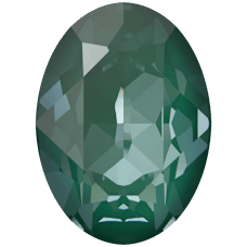 Кристаллы 4120 14x10 mm Crystal Pine Green Ignite