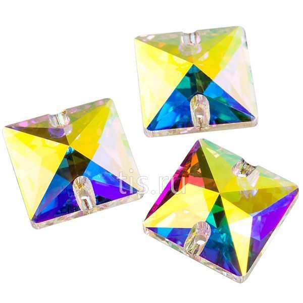 3687 12*12 mm Crystal AB K9