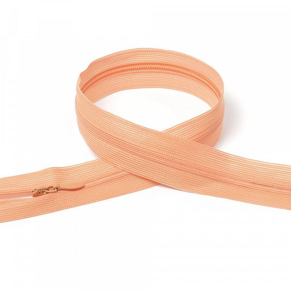 Молния потайная н\р персик F155 50 см