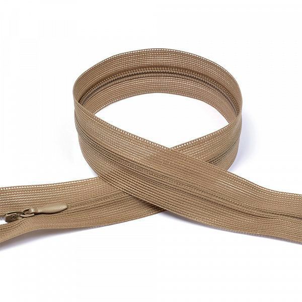 Молния потайная н\р бежевая F308 50 см