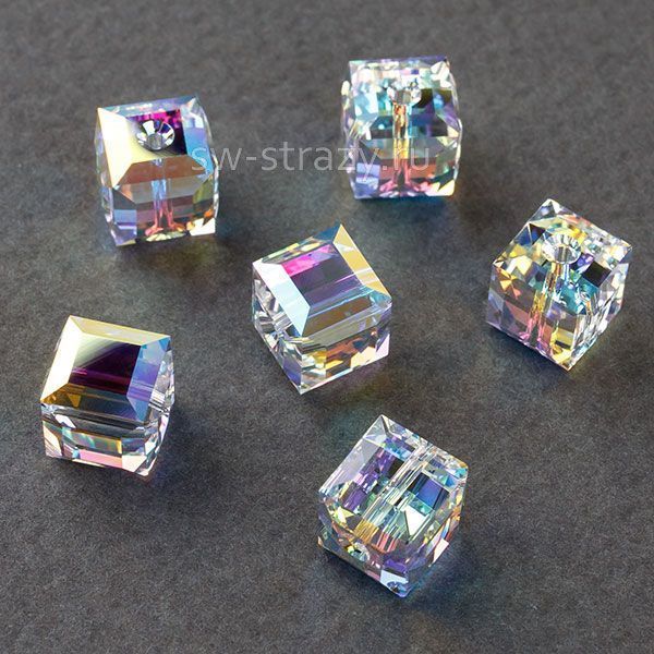 Бусины 5601 8 mm Crystal AB