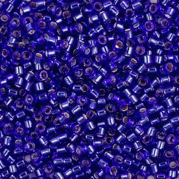 Бисер Treasures 11/0 #0028 Ярко-синий