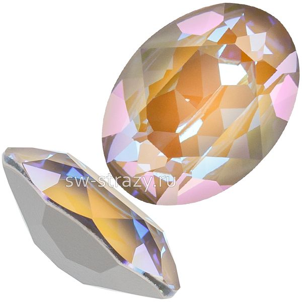 Кристаллы 4120 14x10 mm Crystal Serene Gray Delite