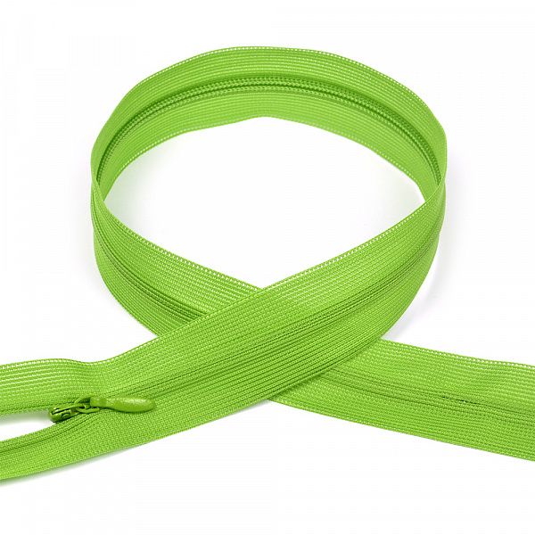 Молния потайная н\р зеленый F237 50 см