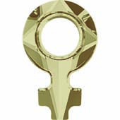 Кристаллы 4876.Прозрачные 18x11,5 mm.Отверстие 5,9 Crystal Golden Shadow