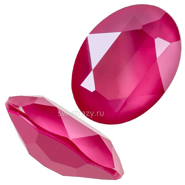 Кристаллы 4120 18x13 mm Crystal Peony Pink