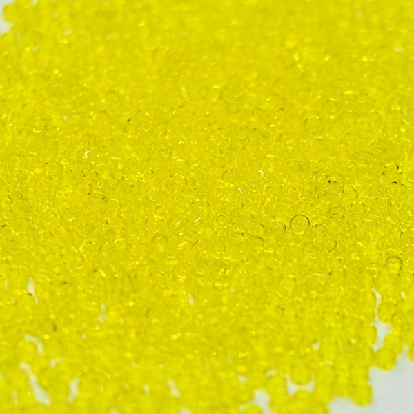 Бисер круглый 15/0 #0012 Прозрачный, лимон