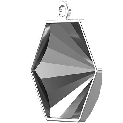 4699/J 9.4x10,8 mm Rhodium Plating