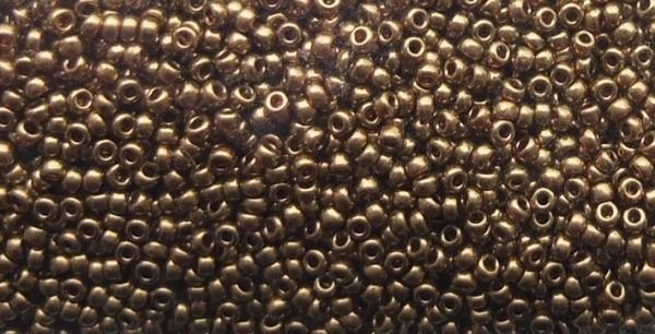 Seedbead Miyuki 11/0 457L Metallic Light Bronze