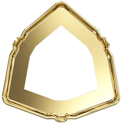 4706/S 12 mm 1PH203 Gold Plating