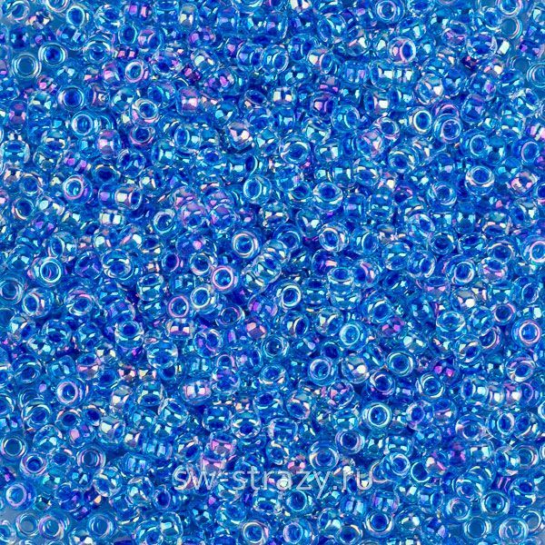 Seedbead Miyuki 15/0 2206 Lined Blue AB