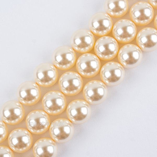 Жемчужины 5810 12 mm Crystal Creamrose Pearl
