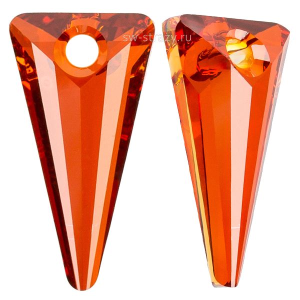 Кулоны 6480 18 mm Crystal Red Magma