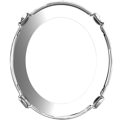 4196/S 23x20 mm 1PH20H Rhodium Plating