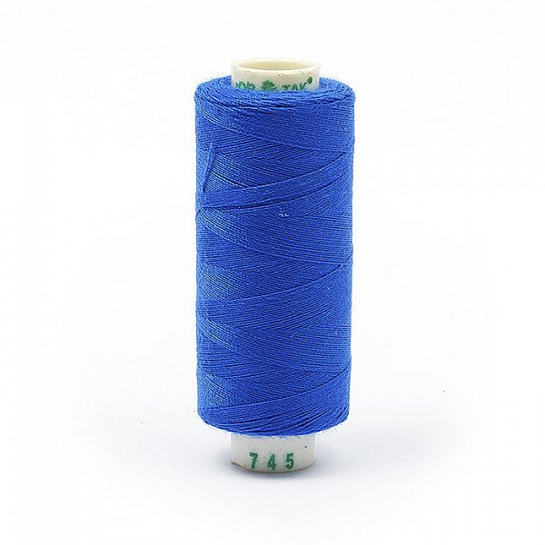 Нитки бытовые Dor Tak 40\2 цв. 745 синий  366м 100% п\э
