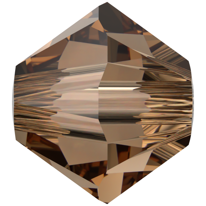 Бусины 5328 4 mm ReCreate Light Smoked Topaz