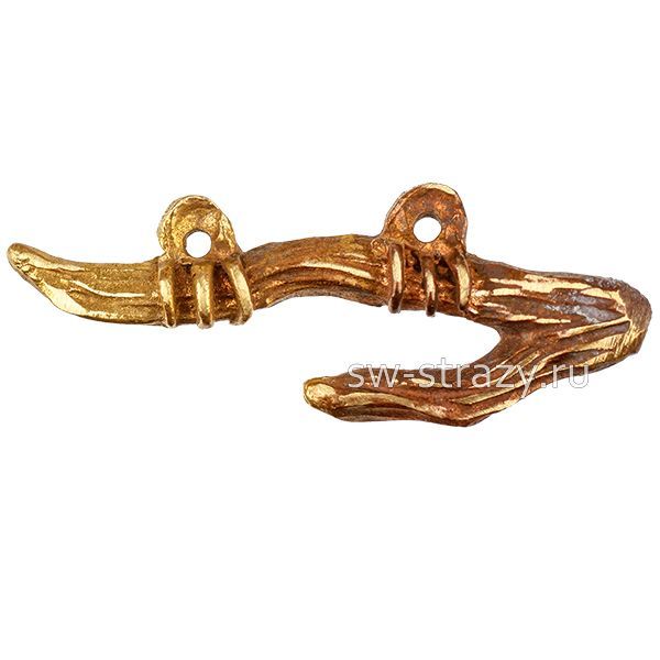 Лапы на ветке ответвление справа (2-007)