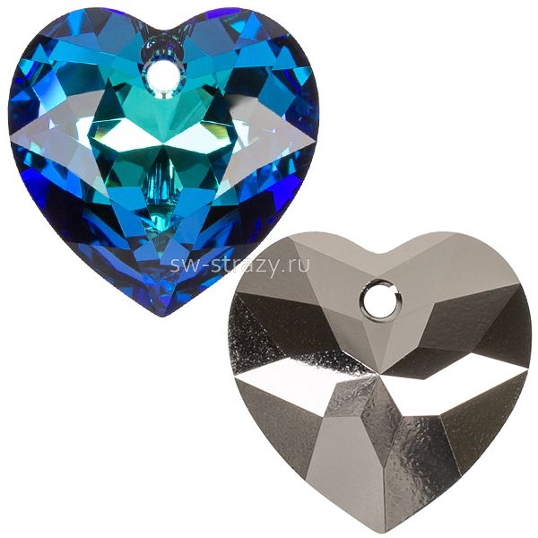 Кулоны 6432 14,5 mm Crystal Bermuda Blue P