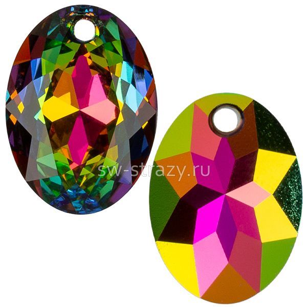 Кулоны 6438 11,5 mm Crystal Vitrail Medium P