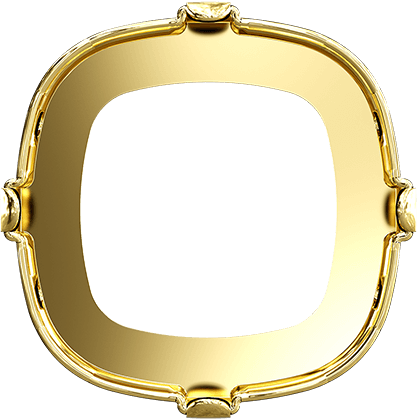 4470/S 12 mm 3PH203 Light Gold Plating