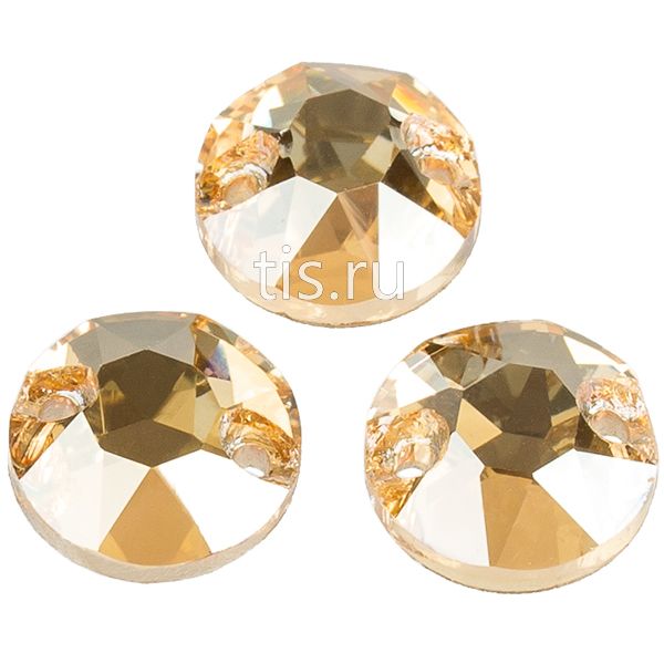 3145 8 mm Crystal Golden Shadow