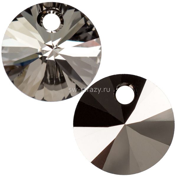 Кулоны 6428 8 mm Crystal Silver Night