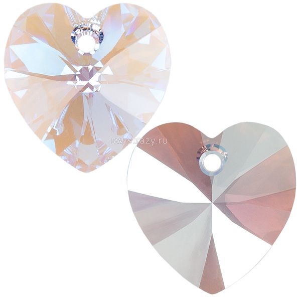 Кулоны 6228 14,4*14 mm Light Sapphire Shimmer