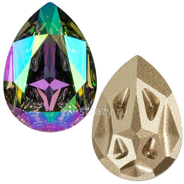 Кристаллы 4390 18x13 mm Crystal Paradise Shine