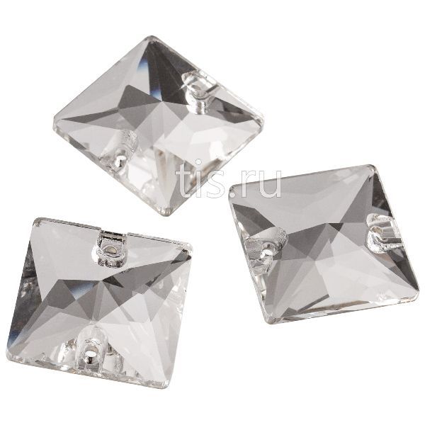 3687 14*14 mm Crystal K9