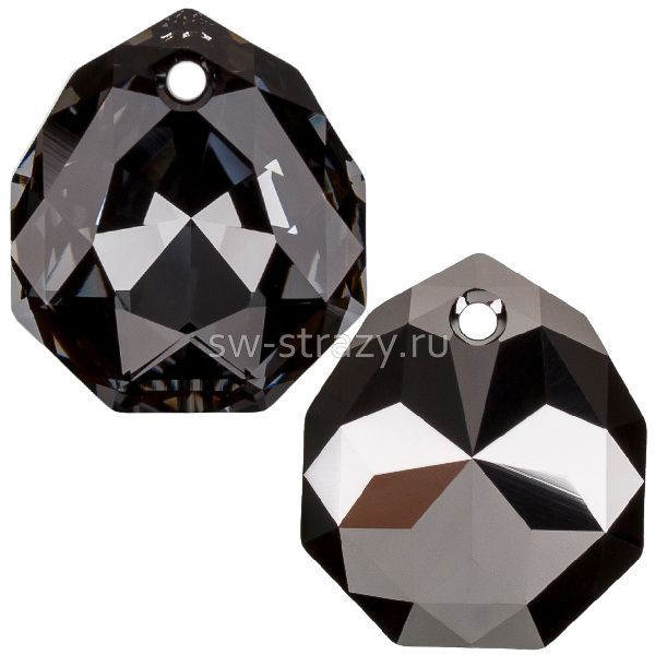 Кулоны 6436 11,5 mm Crystal Silver Night