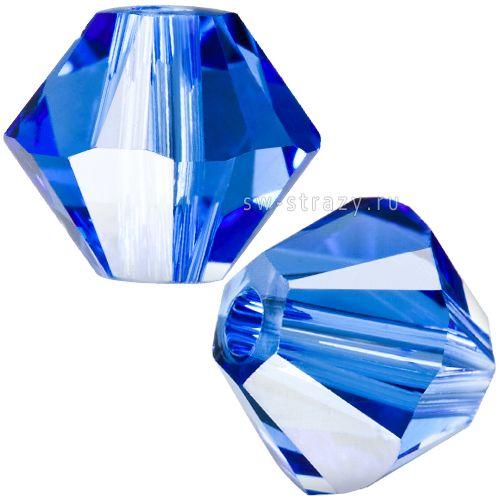 Бусины 5328 4 mm Sapphire