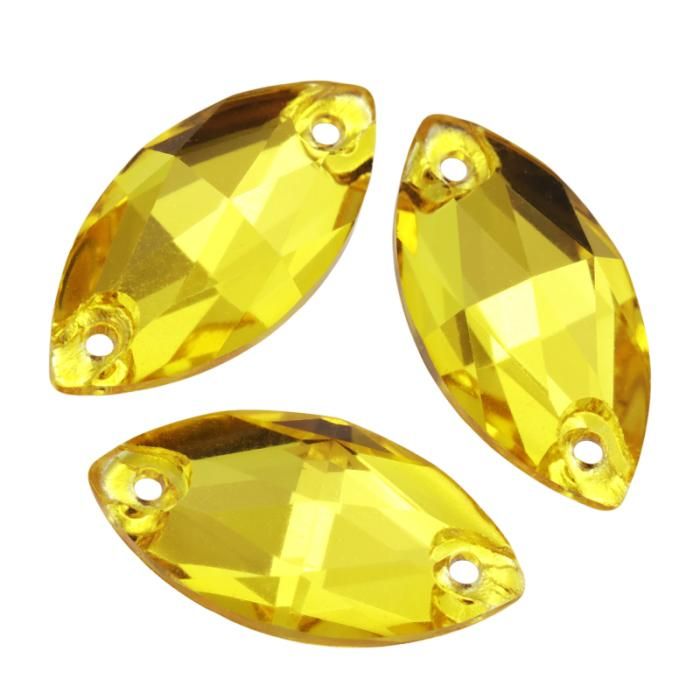 3320 9*18 mm Light Topaz K9