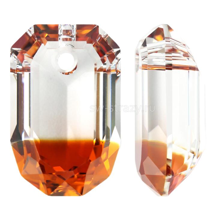 Кулоны 6508 18,8x12 mm Crystal Red Magma