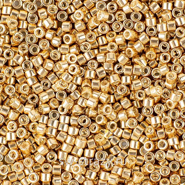 Delica Beads 11/0 DB433 Galvanized Champagne