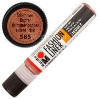 Marabu Fashion Liner 585 Schimmer Copper 25 ml (18040009585)*