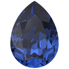 Кристаллы 4320 18x13 mm ReCreated Dark Sapphire