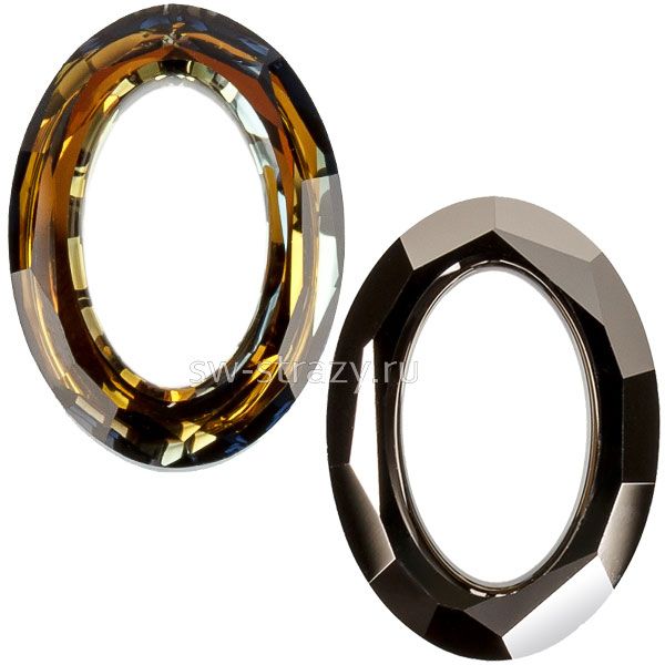 Кристаллы 4137 15x11 mm Crystal Tabac