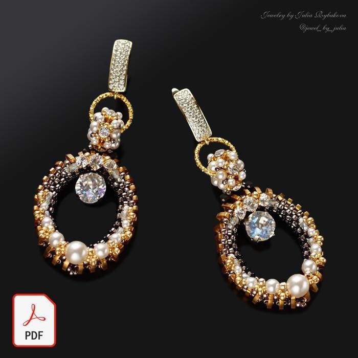 Мастер-класс серьги 