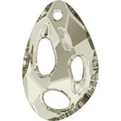 Кулоны 6730 34x22 mm Crystal Silver Shade