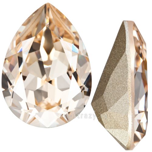 Кристаллы 4320 18x13 mm Light Silk