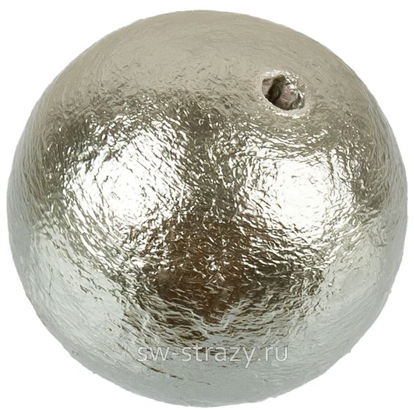 Жемчуг хлопковый 14 мм серый