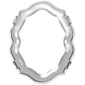 4142/S 18x14 mm 1PH2OH Rhodium Plating