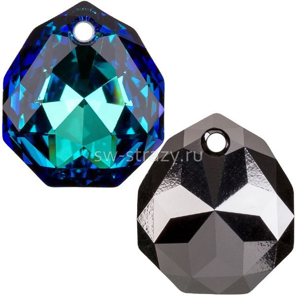 Кулоны 6436 9 mm Crystal Bermuda Blue P