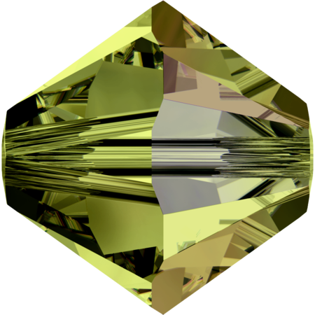 Бусины 5328 4 mm Olivine AB