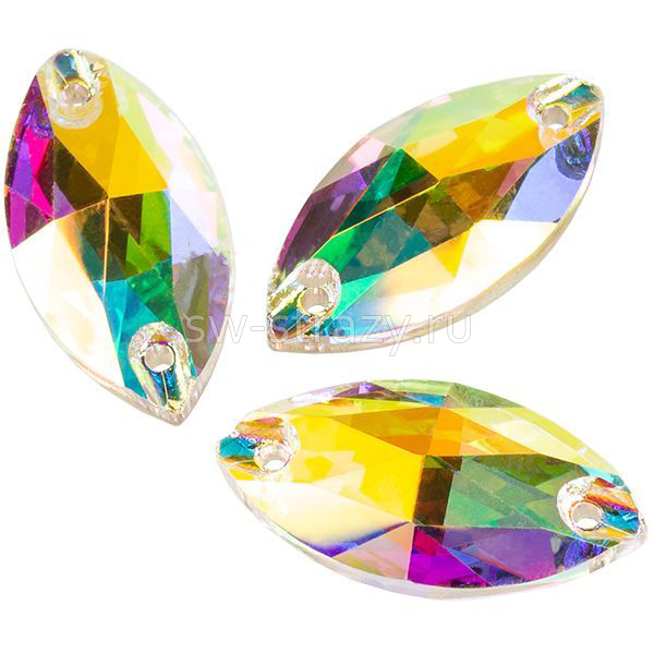 3320 6*12 mm Crystal AB K9