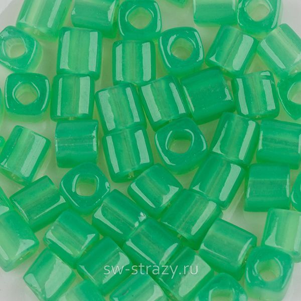 Бисер Cube 4 mm #0156 Цейлон, нефрит