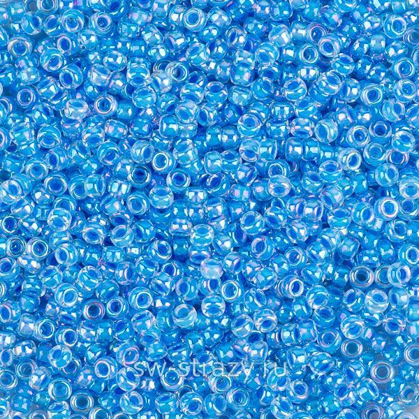 Seedbead Miyuki 15/0 2205 Lined Lt.blue AB