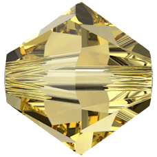 Бусины 5328 4 mm ReCreated Dark Jonquil