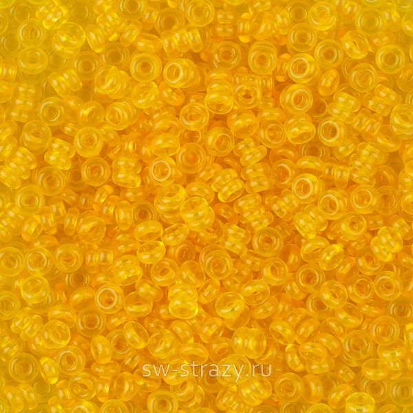 Demi Round 11/0 #YPS0047 HYBRID прозрачный желтый